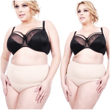Orirose MAJTKI figi mocno WYSZCZUPLAJĄCE BRZUCH modelujące talię SIZE PLUS