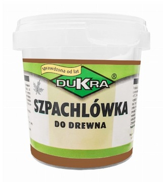 Szpachlówka do drewna Dukra 200 g kasztan