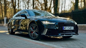 Audi A7 C7 A7 Sportback Facelifting 3.0 TFSI 333KM 2016 Audi A7 3.0 TFSI Quattro RS7 S-line 414 KM Stan perfekcyjny bez wkładu