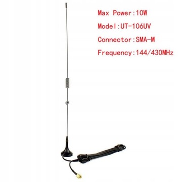 Samochodowa Antena radiowa UT 102UV VHF