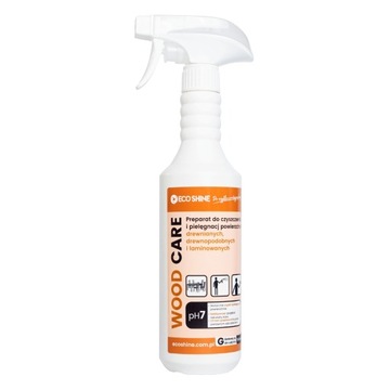 WOOD CARE 500ML / ECO SHINE / Preparat czyszcząco-pielęgnujący meble