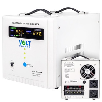 STABILIZATOR NAPIĘCIA PRĄDU AVR 10000W DO AGREGATU