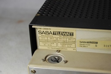 SABA TELEWATT FM-2000A РАДИО ТЮНЕР