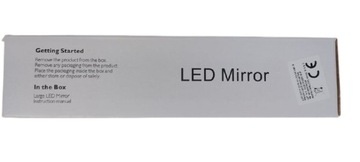 Косметическое зеркало для макияжа со светодиодной подсветкой