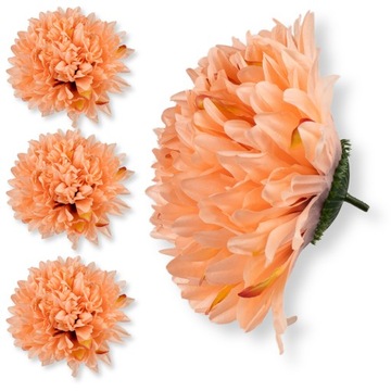 CHRYZANTEMY Chryzantema Różowa duża główka wyrobowa 18cm kwiaty 6 szt.