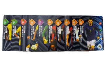 Коллекционные футбольные карточки FIFA Germany 2024, черные, 10 шт.