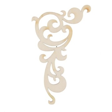 12 вырезов из дерева, цветочный рисунок, подвесные украшения по рождественской цене.