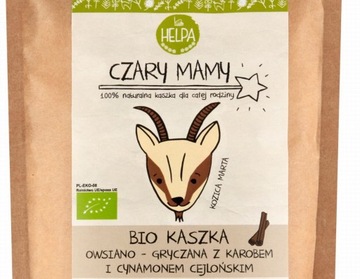 HELPA KASZKA OWSIANO-GRYCZANA Z KAROBEM I CYNAMON