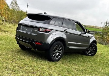 Land Rover Range Rover Evoque I SUV 5d Facelifting 2.0D eD4 150KM 2017 Land Rover Range Rover Evoque oryginalny lakier, SKORA, nawigacja, kamera,, zdjęcie 2