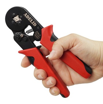 КРИМПЕР ДЛЯ КЛЕММНЫХ СОЕДИНИТЕЛЕЙ + 500 ВТУЛОК