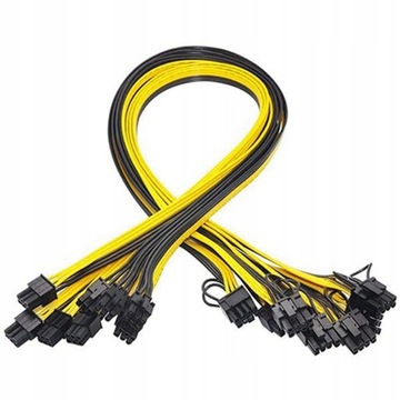 do 8 Pin(6 2) PCI-E (z męskiego na męskie) GPU k
