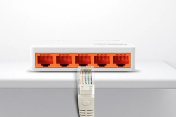 Коммутатор Totolink S505-V5 5xRJ45 100 Мбит/с, настольный компьютер