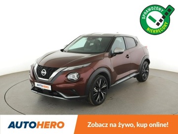 Nissan Juke II Crossover 1.0 DIG-T 117KM 2020 Nissan Juke 1.0 DIG-T Automat N-Design Nawigacja