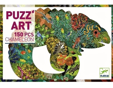 Puzzle artystyczne KAMELEON 150 el. DJECO