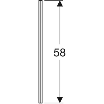 Боковой кожух для ванны Сельнова Квадрат 160х100