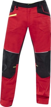 Spodnie Robocze Męskie Warsztatowe Slim Ardon 4Xstretch H6611/60 czerwone