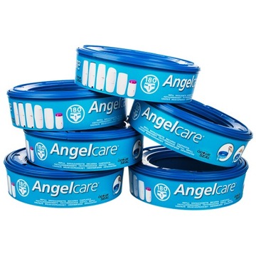 Angelcare WKŁADY DO POJEMNIKA NA PIELUCHY WORKI x6