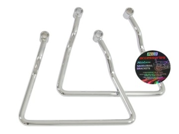 Кронштейны для крепления паньеров хром для HONDA VT 600 C / VLX SHADOW / 9,5 см