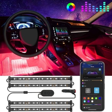 RGB СВЕТОДИОДНОЕ ОСВЕЩЕНИЕ ИНТЕРЬЕРА КАБИНЫ ПИЛОТА