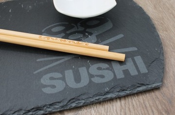 Набор для СУШИ, каменная чаша, палочки для еды.