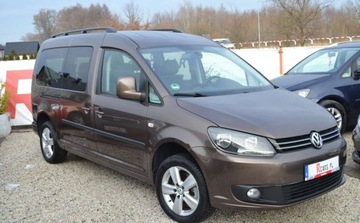 Volkswagen Caddy III Kombi Facelifting 1.6 TDI 102KM 2011 Volkswagen Caddy DSG - Long 7 miejsc - Bezwypdakowy - serwis - Oplacony, zdjęcie 9
