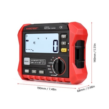 HABOTEST HT5910 4,7-дюймовый цифровой измерительный прибор с ЖК-дисплеем