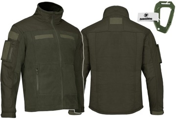 Bluza taktyczna męska polar COMBAT MFH ciepła wygodna olive M +Gratis