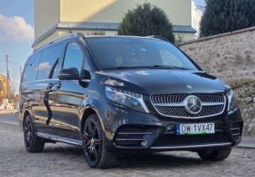 Mercedes Klasa V W447 Długi Facelifting 2.0 250d 190KM 2023 Mercedes-Benz Klasa V 4- MaticSalon PLBezwypadkowyAMGElektryczne drzwiGwar, zdjęcie 6