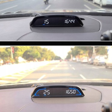UNIVERSAL CAR HUD DISPLEJ CIFERNÝ TACHOMETR