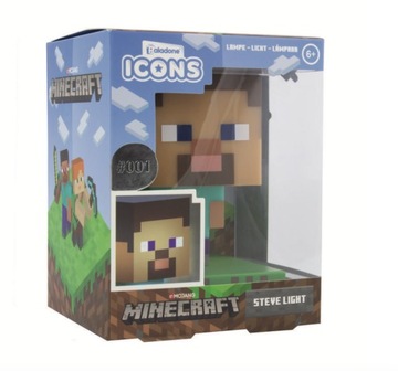 MINECRAFT STEVE ICON LIGHT настольная лампа