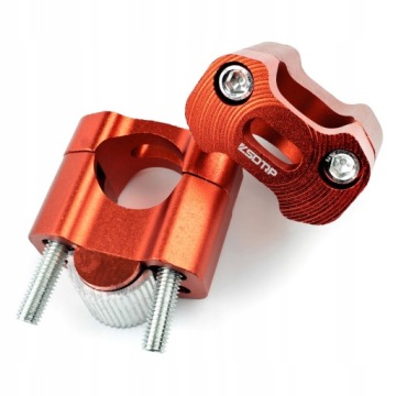 Адаптер для поднятия руля 22/28 мм оранжевый