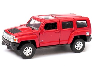 Hummer H3 1:34 - 39 WELLY красный