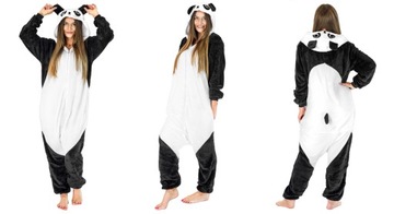 KOSTIUM KIGURUMI ONESIE PANDA JEDNOCZĘSCIOWA