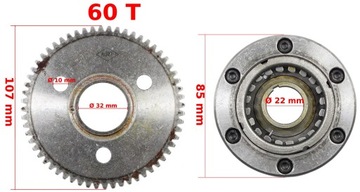 BENDIX ROZRUSZNIKA Quad Boxer CVT 150/200cc ATV!