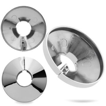 МАСКИРОВОЧНАЯ РОЗЕТКА для труб 16 мм ХРОМ Разъемная крышка радиатора