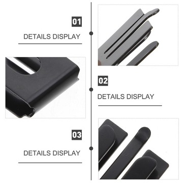 2 шт. Кронштейн для крепления CB-микрофона.