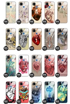 СТЕКЛЯННЫЙ чехол для XIAOMI REDMI 9C Case Beautiful Designs