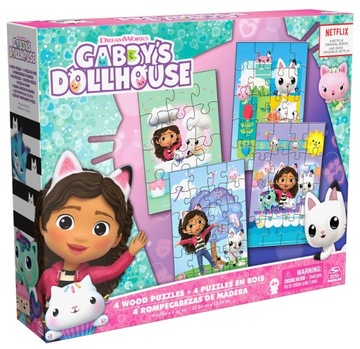 Пазл SPIN MASTER Cat House Gabi 4в1 6067990