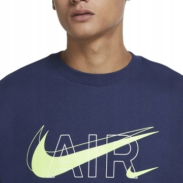 Męski Crewneck Bluza Bez Kaptura Nike Rozmiar L DD9699-410