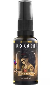 Koendu cheeky - Odżywczy olejek do brody owoce tropikalne biała ambra 10 ml