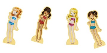 МАГНИТНАЯ ИГРА-ПАЗЛ-ПЕРЕДОВАНИЕ ДЕРЕВЯННЫЙ ПАЗЛ МОНТЕССОРИ МОДА