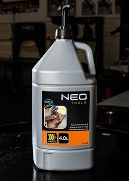 NEO PASTA BHP do mycia rąk żółta ŻEL 4L POMPKA