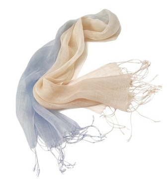 ШАРФ БРЕНДОВЫЙ 100% ЛЬН NATUR КАЧЕСТВО ШАРФА