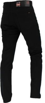 ЧЕРНЫЕ БРЮКИ ИЗ ХЛОПКА L32 Ш 36 ТАЛИЯ 93-96 см