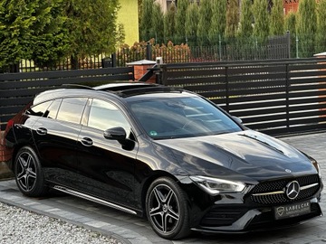 Mercedes CLA C118/X118 Shooting Brake 2.0 200d 150KM 2021 Mercedes-Benz CLA 2.0D AMG LINE/PANORAMA/ Multibeam/Gwarancja/F-VAT 23/ASO, zdjęcie 16