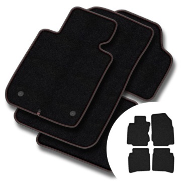 Velurové koberce Premium pro Nissan Note I E11 2006-2013