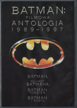BATMAN ANTOLOGIA - 4 FILMY [8 DVD]