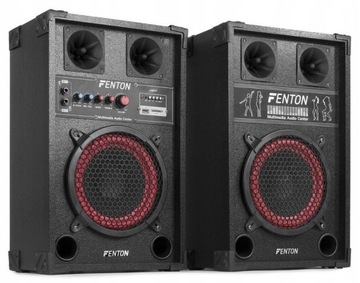 Zestaw kolumn Fenton SPB-8 400 W czarny