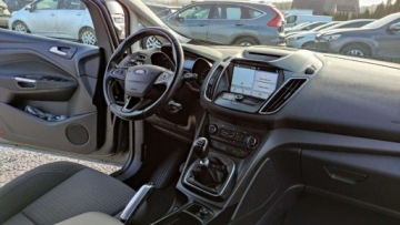 Ford C-MAX II Grand C-MAX Facelifting 1.0 EcoBoost 125KM 2017 Ford Grand C-MAX 1.0i 125kM Klima Asystent Temp.Grzane Kierownica Navi GOT, zdjęcie 6
