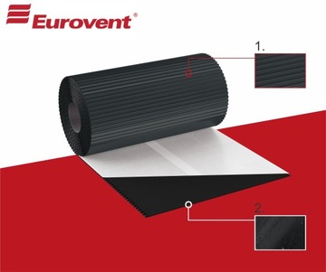 Алюминиевая лента трубочисти 5m Ral 3011 Eurovent Standard Czerwo